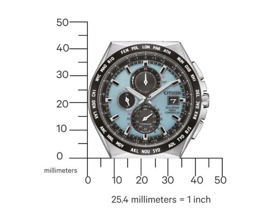 Citizen Super Titanium Eco Drive radio-controlled AT8238-84M