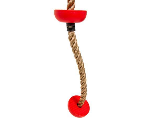 4IQ Kāpšanas virve ar burbuļiem, sarkana Šūpoles