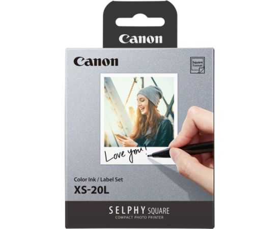 Canon фотобумага Selphy Square Media Pack XS-20L