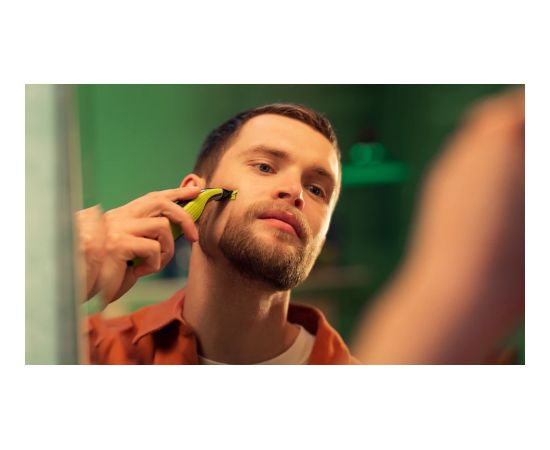PHILIPS QP2734/23 OneBlade 360 skuveklis sejai, zaļš un pelēks Skuvekļi vīriešiem