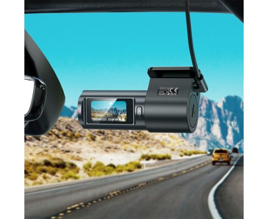 Car DVR Hoco DV7 2K Display Hidden Driving Recorder