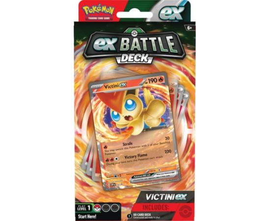 Pokemon Karty Battle Deck Victini ex