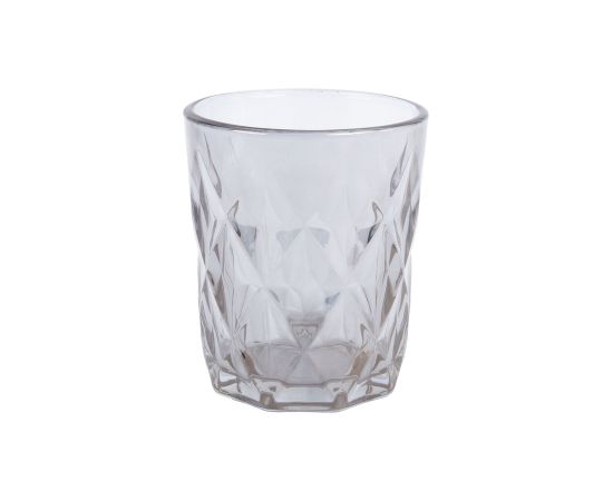 Ūdens glāzes CORAL 250ml, sudrabotas / spīdīgas