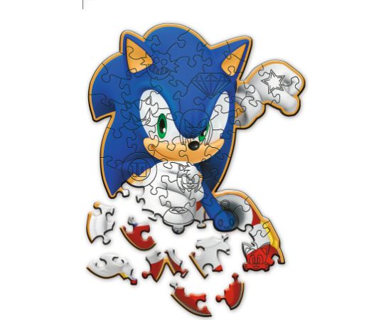 TREFL SONIC Пазл из дерева Соник 50 шт.