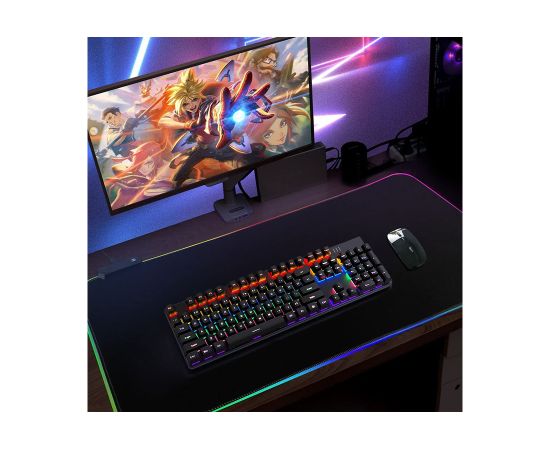 Игровой коврик для мыши Goodbuy XXL RGB | 800 x 300 | 7 режимов