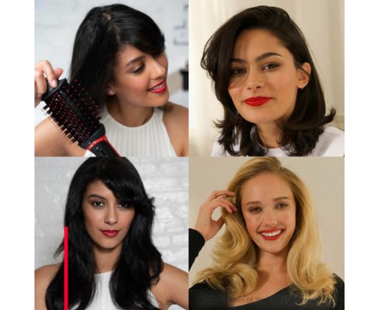 Revlon RVDR5333E hair styling tool Multistyler Warm Black, Red 1100 W 2.5 m Matu fēni