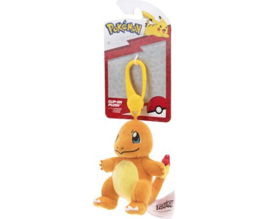 POKEMON W8 Piespraužama plīša rotaļlieta, 8 cm