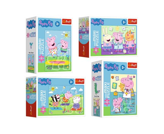 TREFL PEPPA PIG Mini Maxi puzle „Cūciņa Peppa", 20 gab.