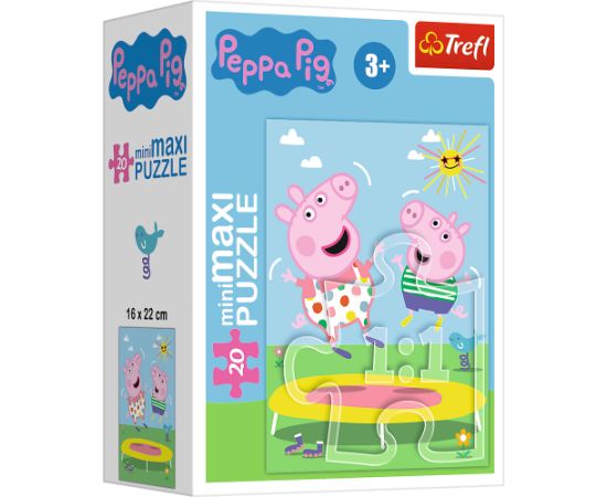 TREFL PEPPA PIG Mini Maxi puzle „Cūciņa Peppa", 20 gab.