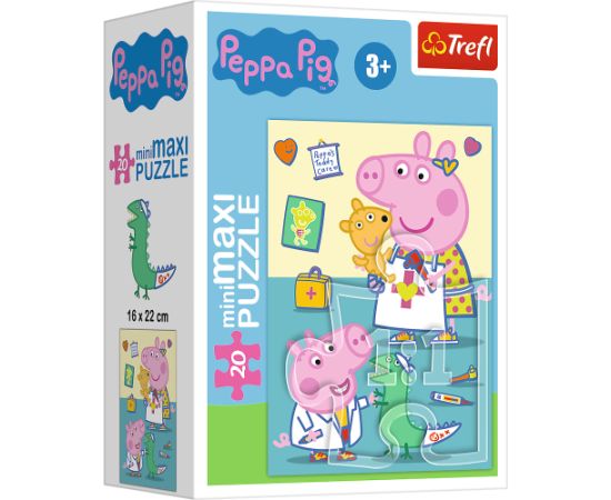 TREFL PEPPA PIG Mini Maxi puzle „Cūciņa Peppa", 20 gab.