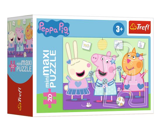 TREFL PEPPA PIG Mini Maxi puzle „Cūciņa Peppa", 20 gab.