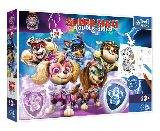 TREFL PAW PATROL Super Maxi puzle, 24 gab.