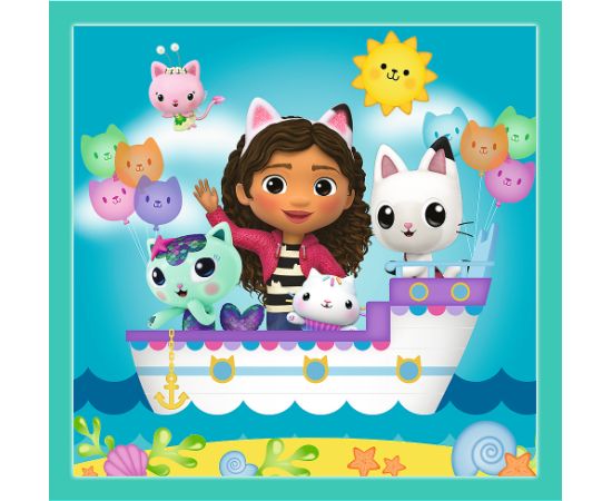 TREFL GABBY´S DOLLHOUSE Комплект пазлов 3в1