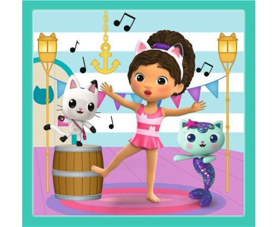 TREFL GABBY´S DOLLHOUSE Комплект пазлов 3в1