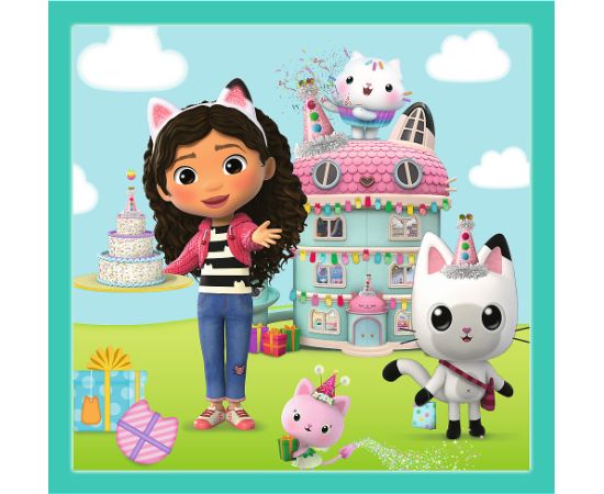 TREFL GABBY´S DOLLHOUSE Комплект пазлов 3в1