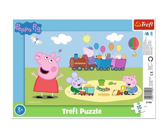 TREFL PEPPA PIG Puzle, 15 gab.