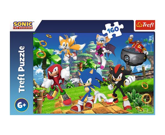 TREFL SONIC Пазл Соник, 160 шт.