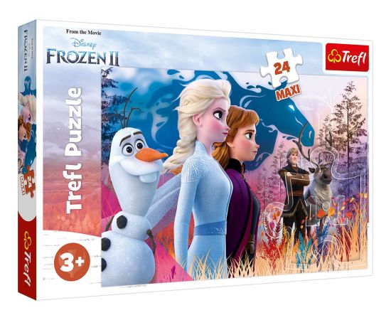 TREFL FROZEN Макси Пазл Холодное сердце 2, 24 шт.