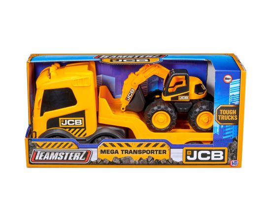 Teamsterz JCB Kravas automašīnas komplekts ar ekskavatoru, 36 cm