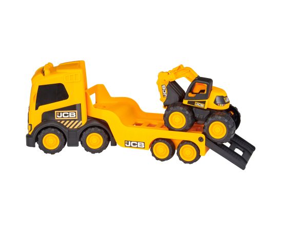 Teamsterz JCB Kravas automašīnas komplekts ar ekskavatoru, 36 cm