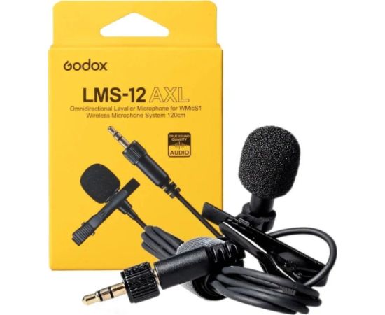 Mikrofon GODOX Godox LMS-12 AXL  Microphone Omni-directional Lavalier