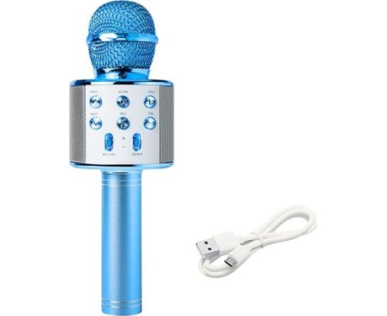 Mikrofon Blow Mikrofon PRM402 BLOW niebieski karaoke