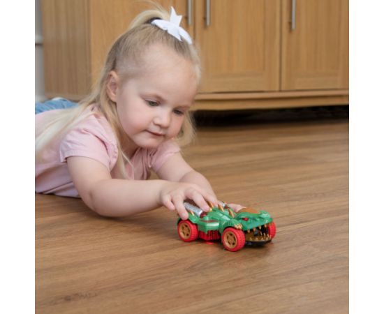 TEAMSTERZ Mighty Machine машинка со звуком и освещением, Динозавр, 12,5 cm