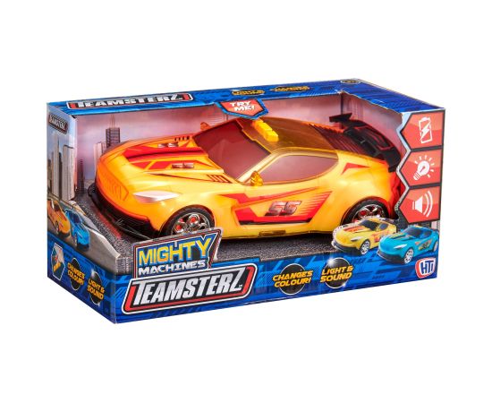 TEAMSTERZ Mighty Machine automašīna, kas maina krāsu, ar gaismas un skaņas efektiem, 25 cm