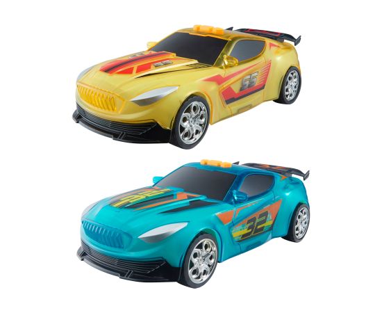 TEAMSTERZ Mighty Machine automašīna, kas maina krāsu, ar gaismas un skaņas efektiem, 25 cm