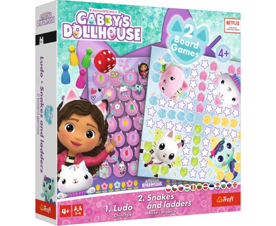 TREFL GABBY´S DOLLHOUSE Spēle 2 in 1