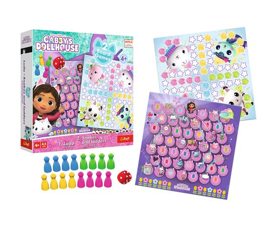 TREFL GABBY´S DOLLHOUSE Spēle 2 in 1