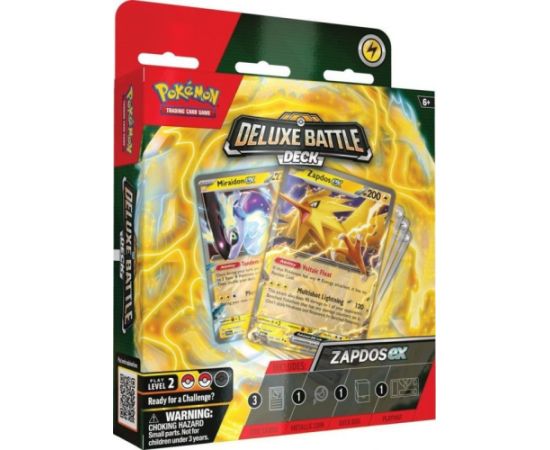 Pokemon Karty Deluxe Battle Deck Zapdos ex