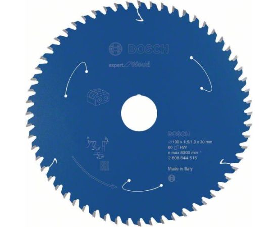 Griešanas disks Bosch 2608644499; 140x20 mm; Z24 Zāģripas