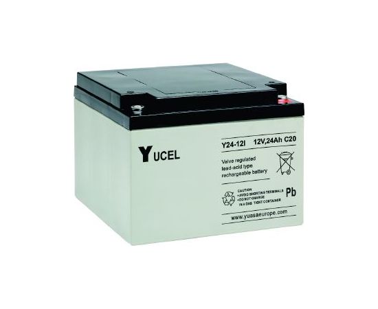 24Ah YUASA akumulators Y24-12I 166x175x125mm 12V