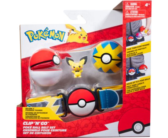POKEMON W15 Clip ´N´ Go Poké bumbiņu jostas komplekts