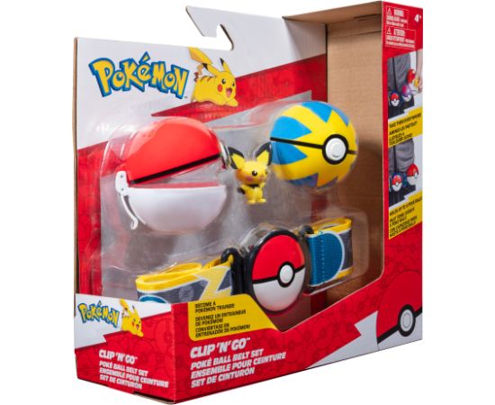POKEMON W15 Clip ´N´ Go Poké bumbiņu jostas komplekts