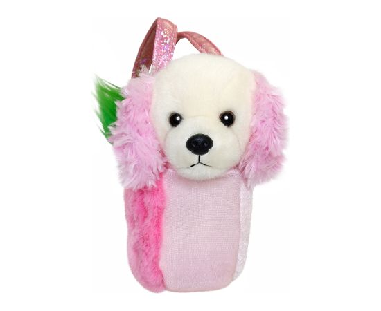 AURORA Fancy Pals Mīkstā rotaļlieta Strawberry poodle in a bag, 20 cm