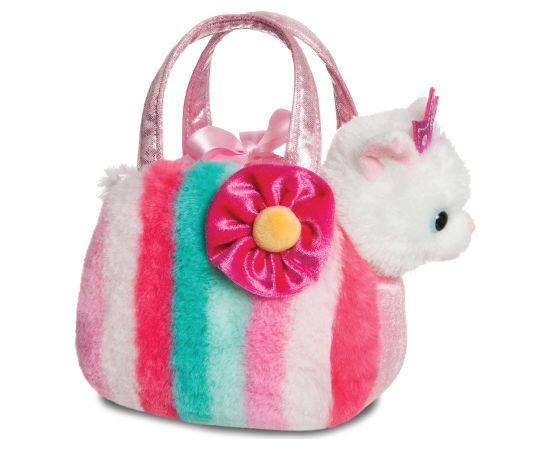 AURORA Fancy Pals Mīkstā rotaļlieta Cat in a bag, 20 cm
