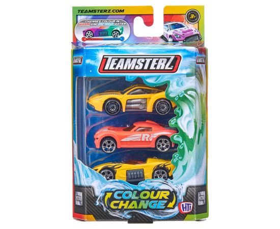 TEAMSTERZ Colour Change комплект из 3-х моделек автомобиля, 7,5 см