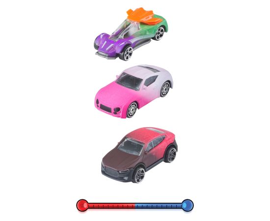 TEAMSTERZ Colour Change комплект из 3-х моделек автомобиля, 7,5 см