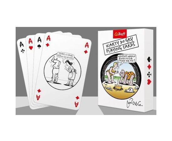 Trefl Karty - Mleczko 55 listków (185887)