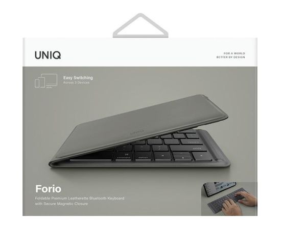 UNIQ Forio salokāmā Bluetooth tastatūra zaļa|līmeniski zaļa