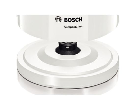 Bosch TWK3A011 Standard kettle, Plastic, Cream, 2400 W, 360° rotational base, 1.7 L