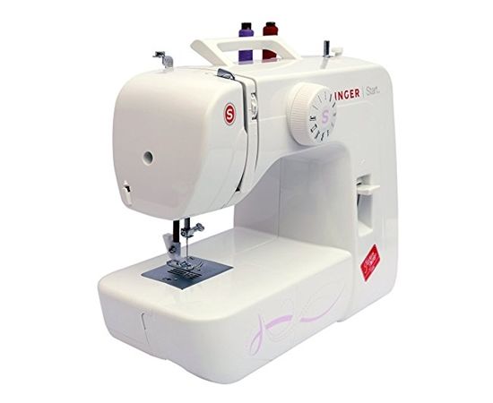 Singer Sewing machine START 1306 White, Number of stitches 6, Number of buttonholes 4