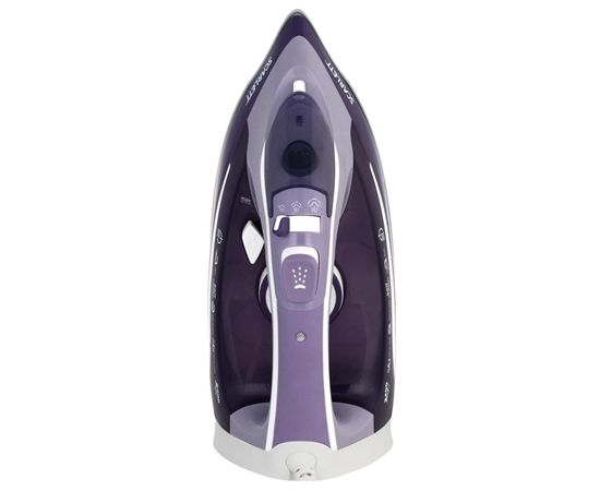 Scarlett Iron SC-SI30K16  Purple, 2400 W, Steam, Continuous steam 40 g/min, Steam boost performance 120 g/min, Auto power off, Anti-scale system, Vertical steam function, Water tank capacity 300 ml