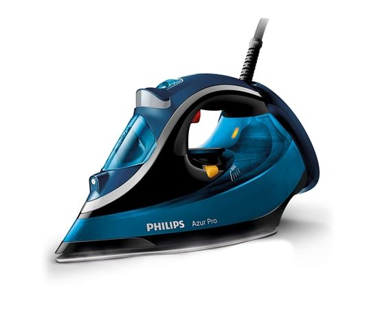 Philips Iron GC4881/20 Blue/Black, 2800 W, Steam, Continuous steam 50 g/min, Steam boost performance 210 g/min, Auto power off, Anti-drip function, Anti-scale system, Vertical steam function, Water tank capacity 350 ml