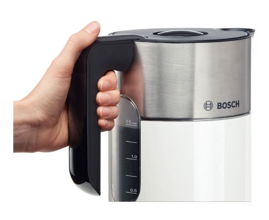 BOSCH TWK8611P tējkanna, balta, 1.5L