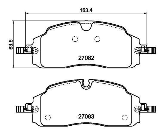 BREMŽU UZLIKAS FORD OE 2712621 V710 [CLONE]