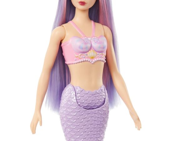 Barbie Mattel Кукла Русалка фиолетовый хвост HRR06