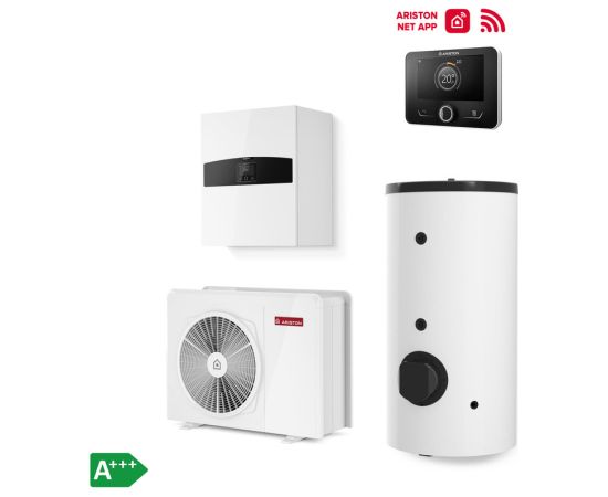 Siltumsūknis Ariston NIMBUS FLEX 110 S T NET, Gaiss-ūdens, ar ūdens sildītāju, ar Wi-Fi, 17.65 kW